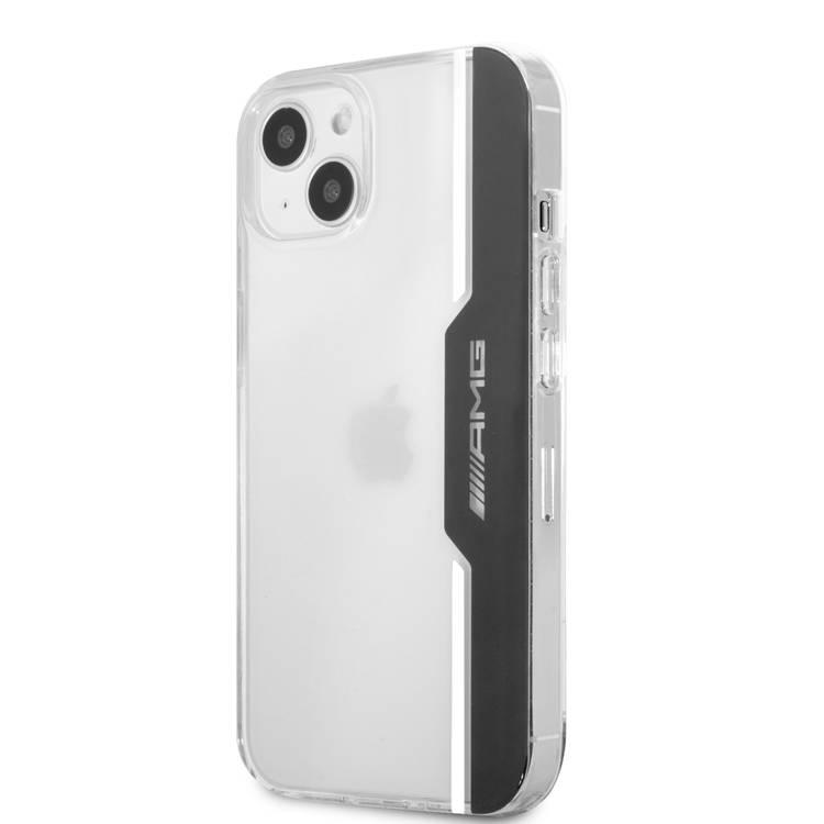 CG MOBILE AMG PC/TPU Hard Case Electroplated Area & Line Compatible for iPhone 13 (6.1") Easy Access to All Ports, Shock-Absorption, Anti-Scratch, & Drop Protection