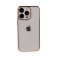 Devia Glimmer Series PC Elegant Case Compatible for iPhone 13 / 13 Pro (6.1") Shock Absorbent, Scratches Resistant, Slim & Lightweight Protective Back Cover - Gold