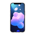 حافظة Viva Madrid Celeste من مادة TPU/PC بجيوب هوائية لهاتف Apple iPhone 13 Pro (6.1 بوصة) حماية كاملة 360 درجة، 3 أقدام. شفاف مقاوم للصدمات / فضي لامع