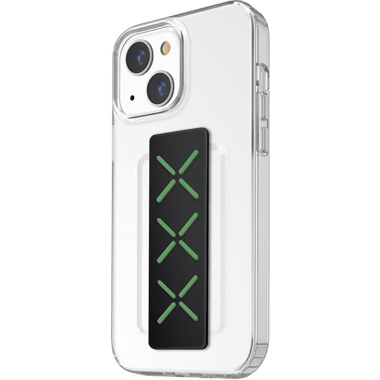 Viva Madrid Loope TPU/PC Clear Case for iPhone 13 Pro Max (6.7")  with Extra Silicone Grip - Forest