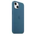 Apple Silicone Case with MagSafe Compatible for iPhone 13 (6.1") – Blue Jay