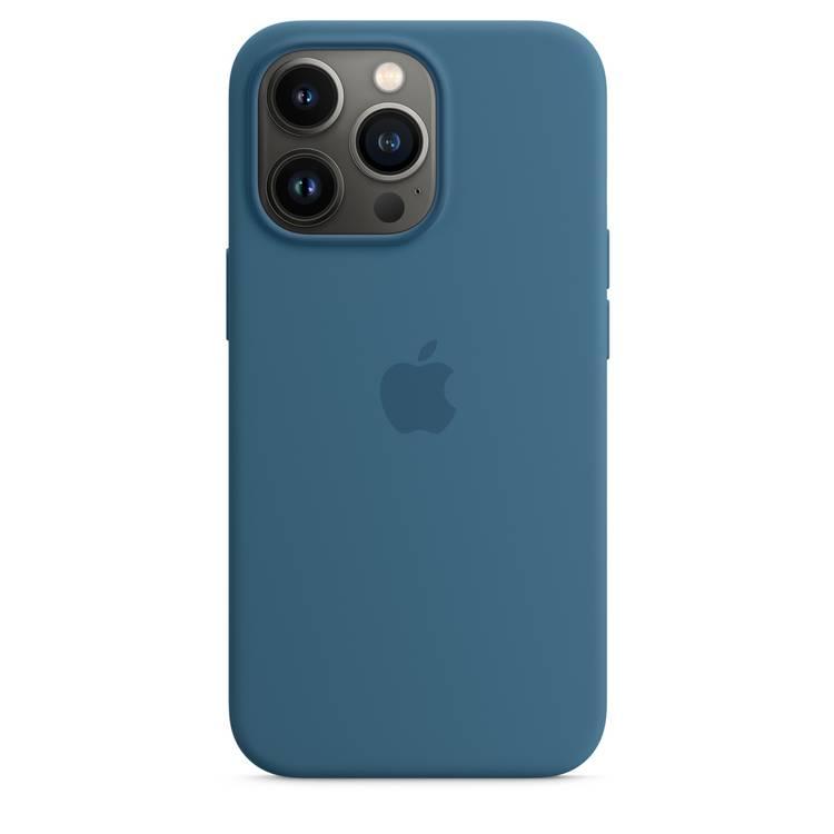 Apple Silicone Case with MagSafe Compatible for iPhone 13 Pro (6.1") – Blue Jay