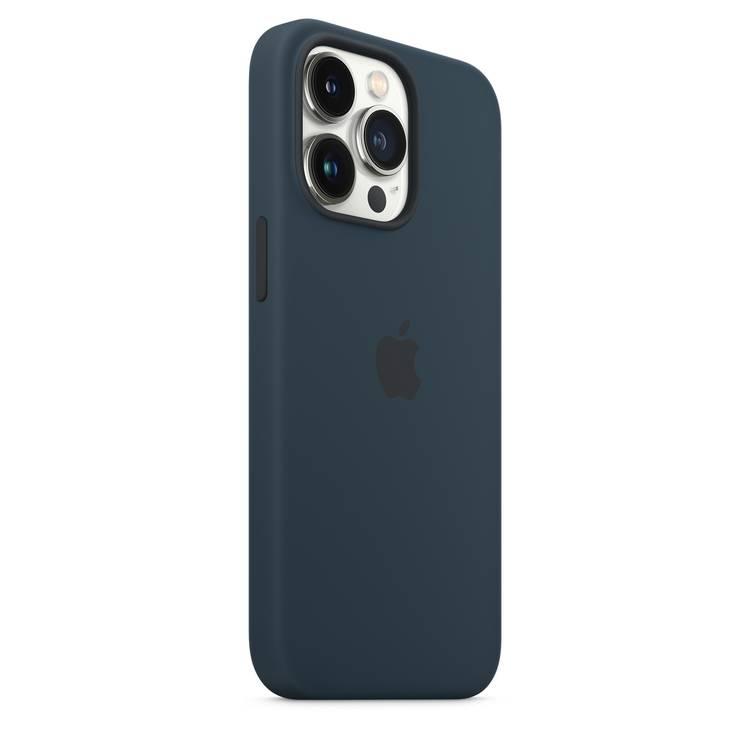 Apple Silicone Case with MagSafe Compatible for iPhone 13 Pro (6.1") – Abyss Blue