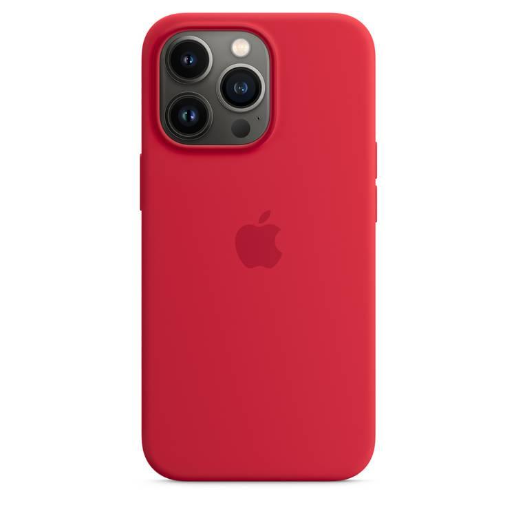 Apple Silicone Case with MagSafe Compatible for iPhone 13 Pro (6.1") – (PRODUCT) RED