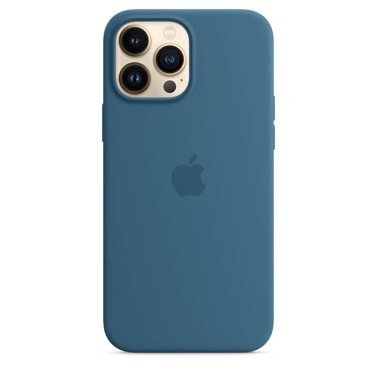 Apple Silicone Case with MagSafe Compatible for iPhone 13 Pro Max (6.7") – Blue Jay