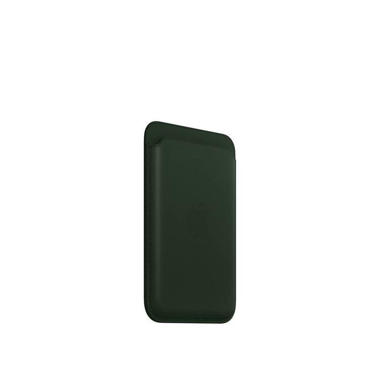 Apple Leather Wallet with MagSafe Compatible for iPhone - Sequoia Green