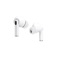 Porodo Soundtec Wireless ANC In-Ear Earbuds with -24dB Active Noise Cancellation & Touch Controls, Bluetooth 5.0 Headset with Superior Mic for Wireless Chargers White