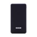 Porodo Dual USB Universal Power Bank 10000mAh with Rubberised Surface, Compact Slim Design Portable Charger Powerbank with LED Battery Indicator Compatible for Smartphones - Black