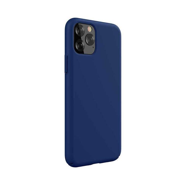 Devia Nature Series Silicone Case Compatible with iPhone 11 Pro, Made with Premium Liquid Silicone, Full Protection, Anti-scratch, Shockproof, Stains-Resistant, Lightweight - Blue