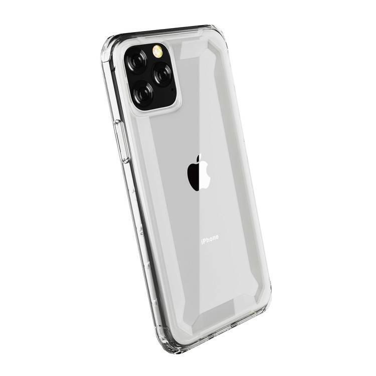 حافظة Devia New Defender2 Series متوافقة مع iPhone 11 Pro (5.8") حافظة مقاومة للصدمات ذات حافة ناعمة - مقاومة للخدش - غطاء خلفي حماية كاملة 360 درجة - شفاف كريستالي