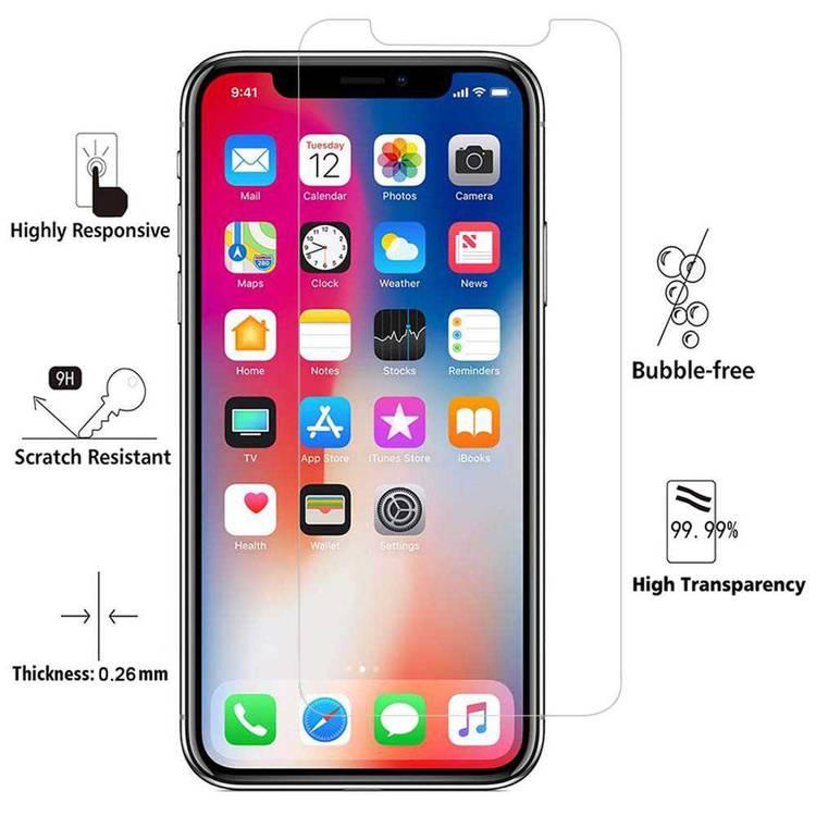 Devia Entire View Tempered Glass 0.26mm Compatible for iPhone 11 Pro Max (6.5") High Transparency Screen Guard - Case Friendly - 9H Anti-Scratch Durable Screen Protector - Clear