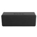 Devia Life-Style Stereo with Dual Speakers & Built-in Microphones - HiFi Stereo Sound Effect - 8-hours Playtime - Bluetooth Speakers with Base Tone & Noise Reduction - Black