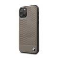 CG MOBILE, BMW Perforated Leather HardCase Compatible with iPhone 11 Pro, Premium Leather, Anti-Scratch, Camera Protection, Easy Access to All Ports - Brown