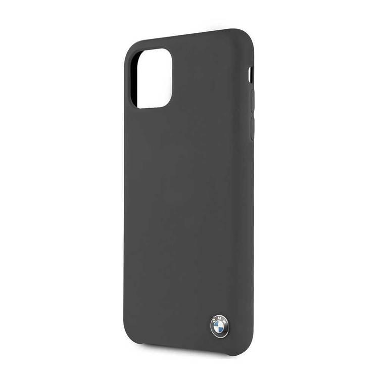 CG MOBILE BMW Metal Logo Silicone Hard Case for iPhone 11 Pro (5.8") - Space Gray