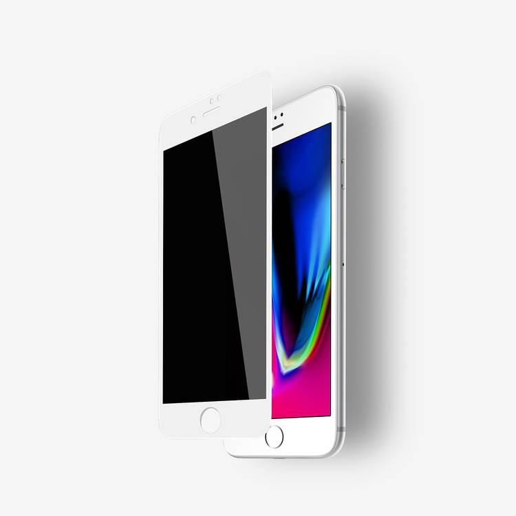 Devia Privacy Full Tempered Glass 0.26mm for Apple iPhone 8 / 7 - White