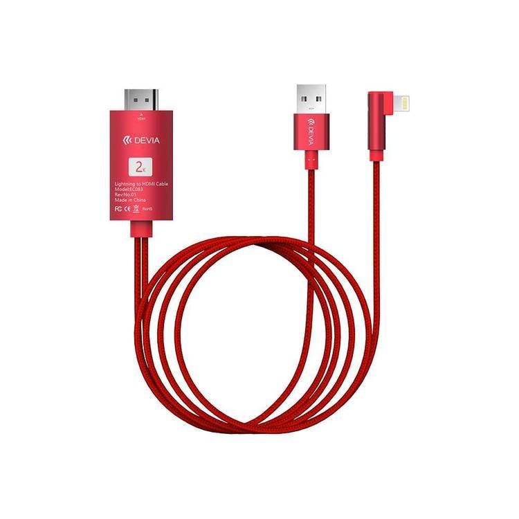 Devia Storm Series HDMI Cable - Red