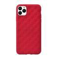 Devia Woven2 Pattern Design for Soft Case for New iPhone 11 Pro - Red