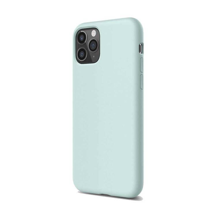 Elago Silicone Case for iPhone 11 Pro, Full Protection, Slim & Lightweight, Anti-Fingerprints, Dirt & Scratch Proof, Raised Lip for Camera & Screen Protection - Baby Mint