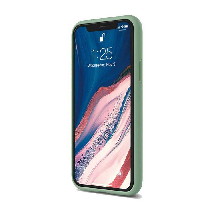 Elago Silicone Case for iPhone 11 Pro, Full Protection, Slim & Lightweight, Anti-Fingerprints, Dirt & Scratch Proof, Raised Lip for Camera & Screen Protection - Pastel Green