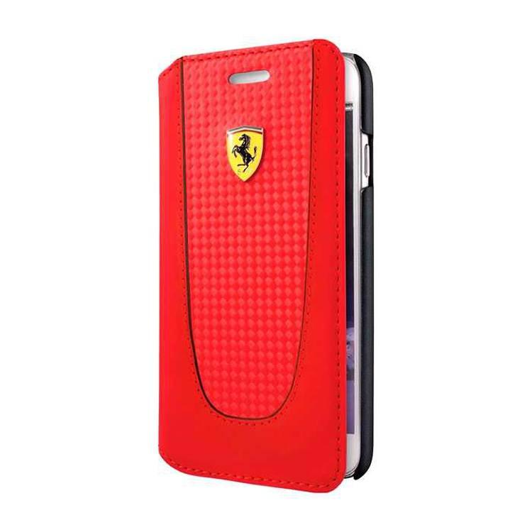 CG Mobile Ferrari Pit Stop Booktype Case Apple iPhone 7 - Red
