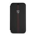 CG Mobile Ferrari Heritage Book Type Case for iPhone X - Black