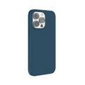 Green Lion Premium Liquide Silicone Case for iPhone 12 Pro Max 6.7"- Blue