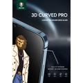 Green Lion 3D Curved Tempered Glass for iPhone 13 Pro Max ,High Quality Tempered Glass,3D curved Design, 9H Hardness  - Clear