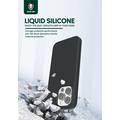 Green Lion Liquid Silicone Case for iPhone 13 Pro 6.1" - Black