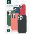 Green Lion Liquid Silicone Case for iPhone 13 Pro 6.1" - Black