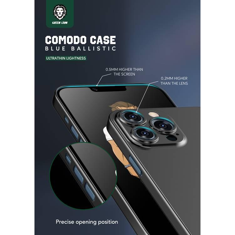 Green Lion Comodo Case for iPhone 13 6.1",  Anti-Scratch, Easy Access to All Ports, Drop Protection - Blue