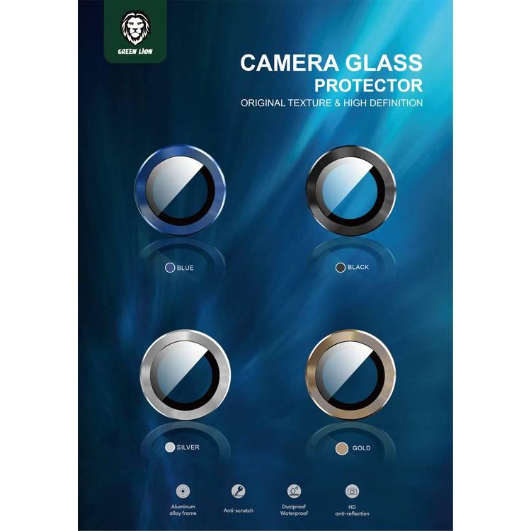 Green Lion Anti-Glare Camera Glass Protector for iPhone 13 Pro / Pro Max, Scratch Resistance - Anti-Bacterial Screen Guard Protector w/ Alignment Frame  - Black