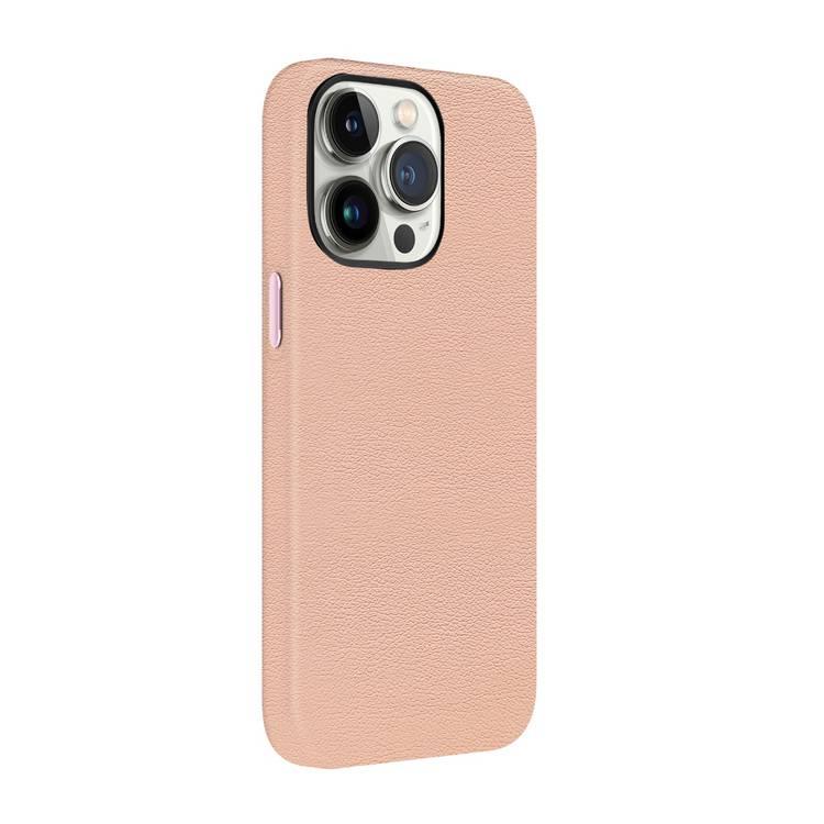 Green Lion Vegan Leather Case for iPhone 13 Pro ( 6.1" ),  - Pink