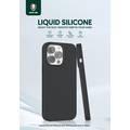 Green Lion Liquid Silicone Case for iPhone 13 Pro Max 6.7", Shockproof Bumper Protection, Anti-Scratch, Anti-Fingerprint - Black