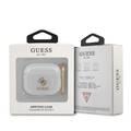 Guess TPU Colored Glitter Case for Airpods 3 - Transparent