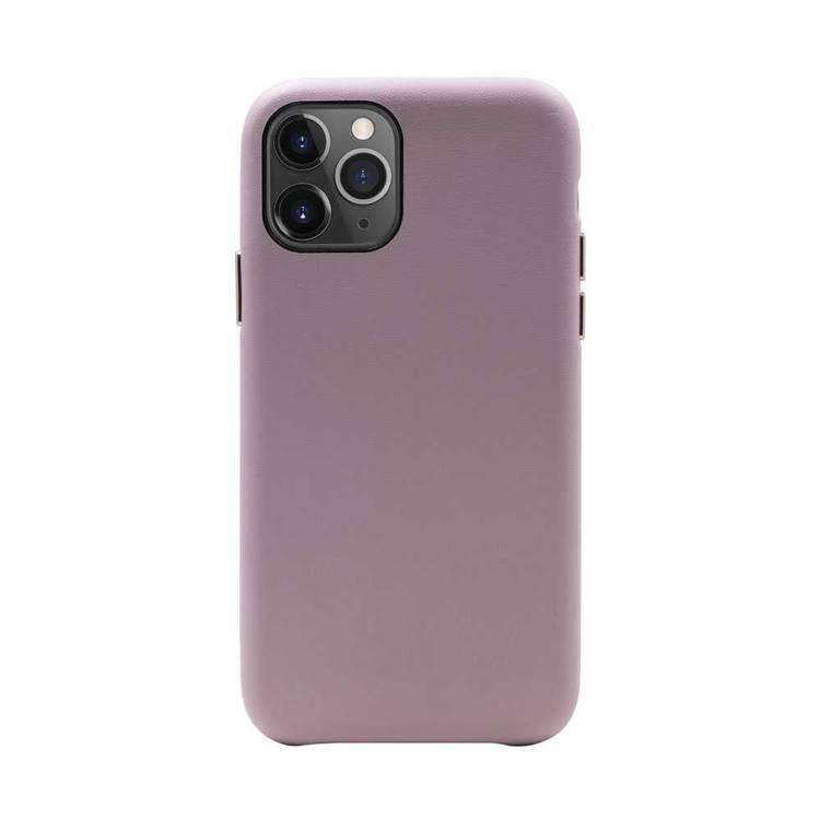 Habitu Macaron Vegan Leather Case for iPhone 11 Pro - Blush Rose