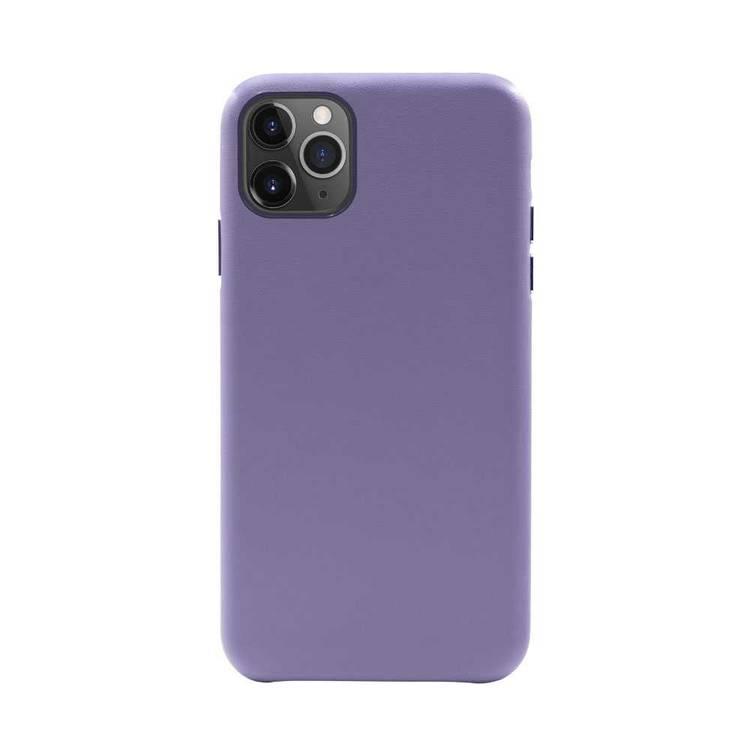 Habitu Macaron Vegan Leather Case for iPhone 11 Pro Max - Lavender