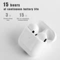 Budi Earbuds TWS / Wireless Charger BT - White