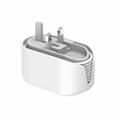 Budi Home Charger With USB-C Cable / Lightning & Micro Adapter - White