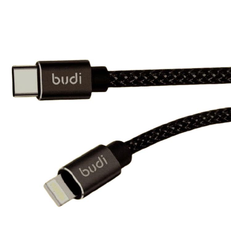 Budi USB-C To Lightning Cable PD 20W Aluminum Shell