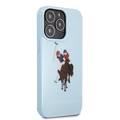 US Polo Assn Full TPU DH Color Logo Case for iPhone 13 Pro Max ( 6.7  ) - Blue