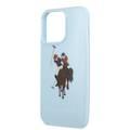 US Polo Assn Full TPU DH Color Logo Case for iPhone 13 Pro Max ( 6.7  ) - Blue