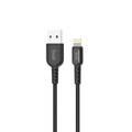 Budi Lightning Cable Connector / USB Port 2.0 - Black