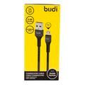 Budi M8J210M-BLK Sync Micro USB Cable 2.4A - Black