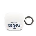 U.S.Polo Assn.Silicone Uspa Authentic Case for Airpods 3 - White