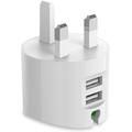 Budi Home Charger / 12W Cable / 2 USB Port