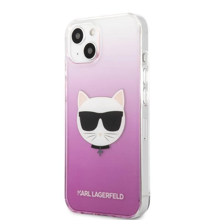Karl Lagerfeld PC/TPU Choupette Head Case For iPhone 13 (6.1 ) - Pink