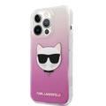 Karl Lagerfeld PC/TPU Choupette Head Case For iPhone 13 Pro (6.1 ) - Pink