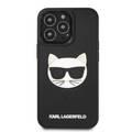Karl Lagerfeld 3D Rubber Case Choupette Head For iPhone 13 Pro Max (6.7 ) - Black