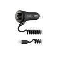 Budi M8J068T Car Charger De Voiture 17W - Black