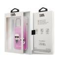 Karl Lagerfeld PC/TPU Hard Case Ikonik Choupette For iPhone 13 (6.1 ) - Pink